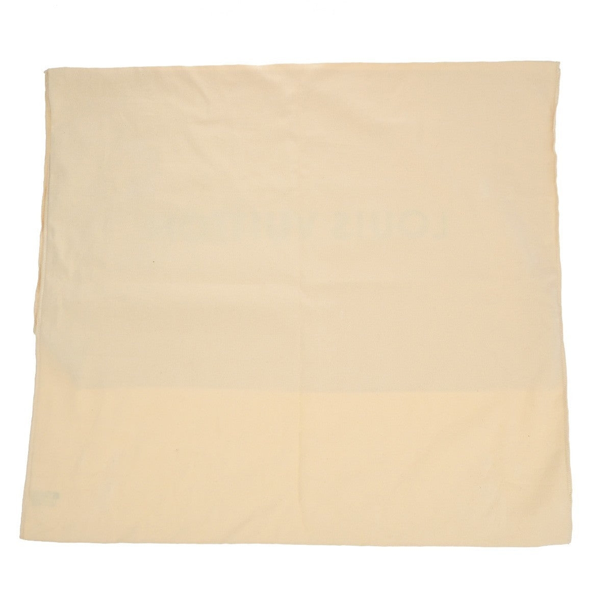 LOUIS VUITTON Logo 10 Set Dust Bag Drawstring Canvas Cotton Beige Brown 03KP213