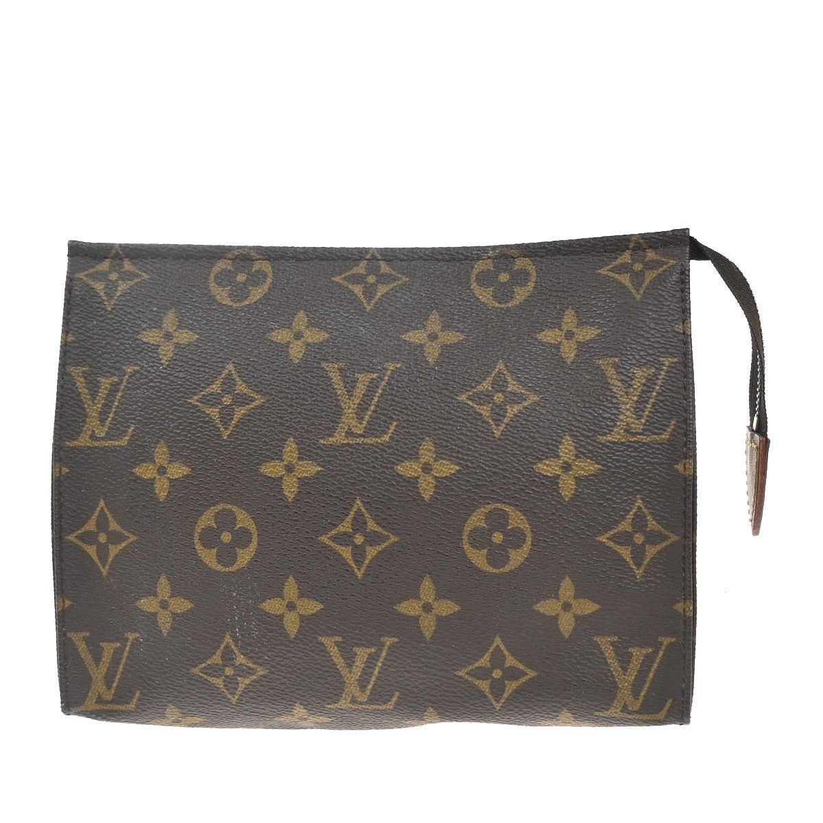 LOUIS VUITTON Poche Toilette 19 Clutch Pouch Bag Monogram Leather M47544 66KC433