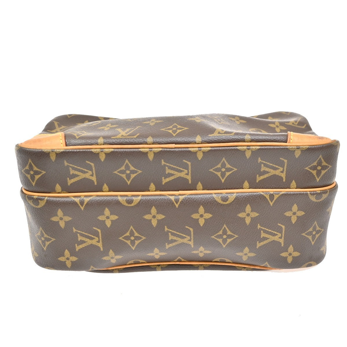 LOUIS VUITTON Nile Crossbody Shoulder Bag Monogram Leather Brown M45244 98KB813