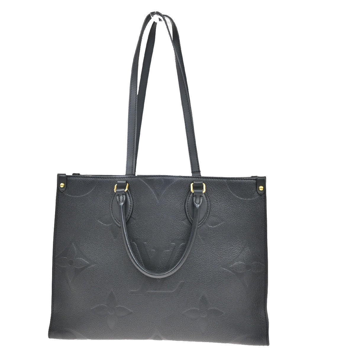 LOUIS VUITTON OnTheGo MM 2Way Hand Bag Monogram Empreinte Black M45595 652RF708