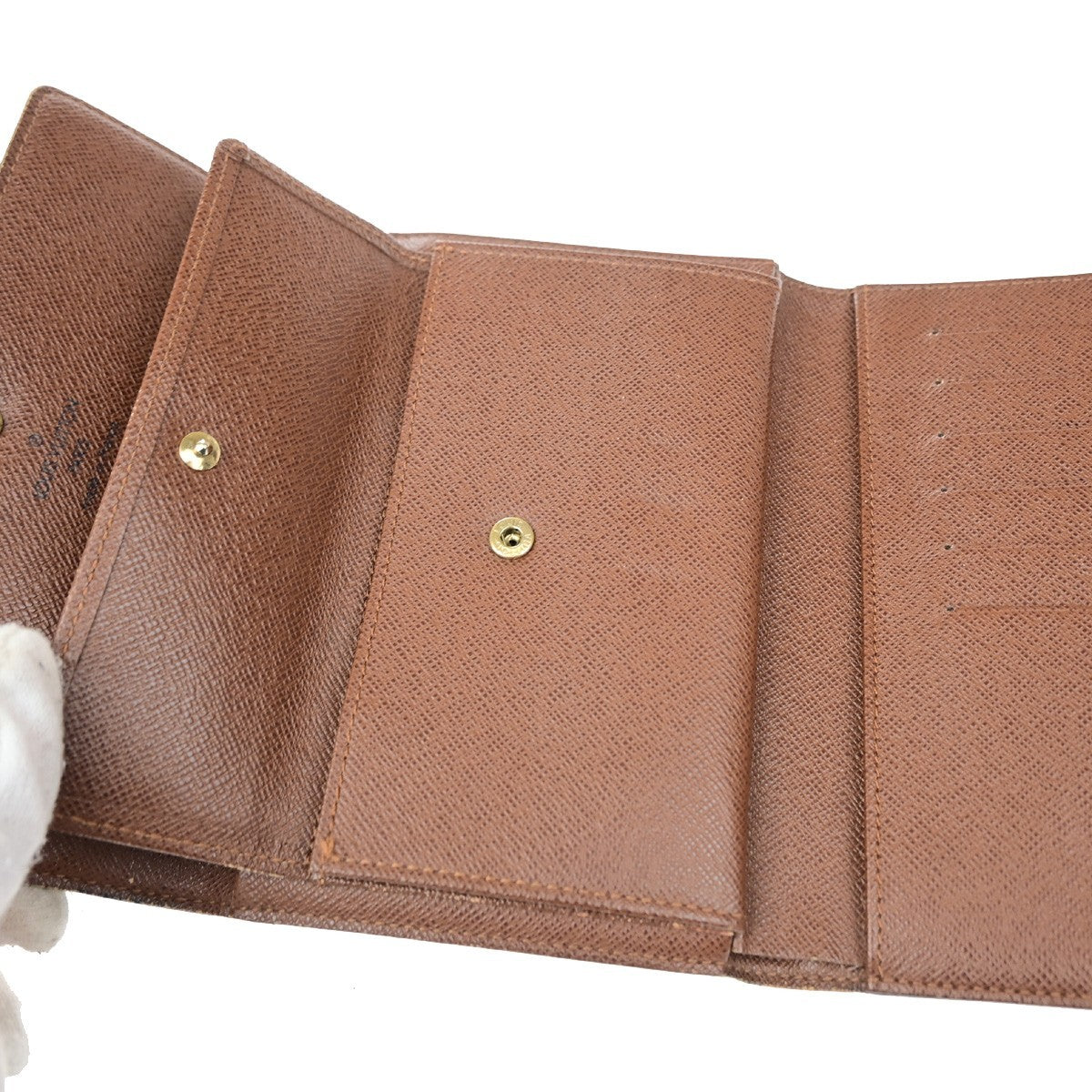 LOUIS VUITTON Porte Tresor Etui Papier Trifold Wallet Monogram BN M61202 36YJ248