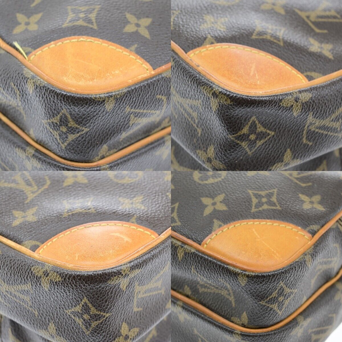 LOUIS VUITTON Amazon Crossbody Shoulder Bag Monogram Leather BN M45236 63EE023