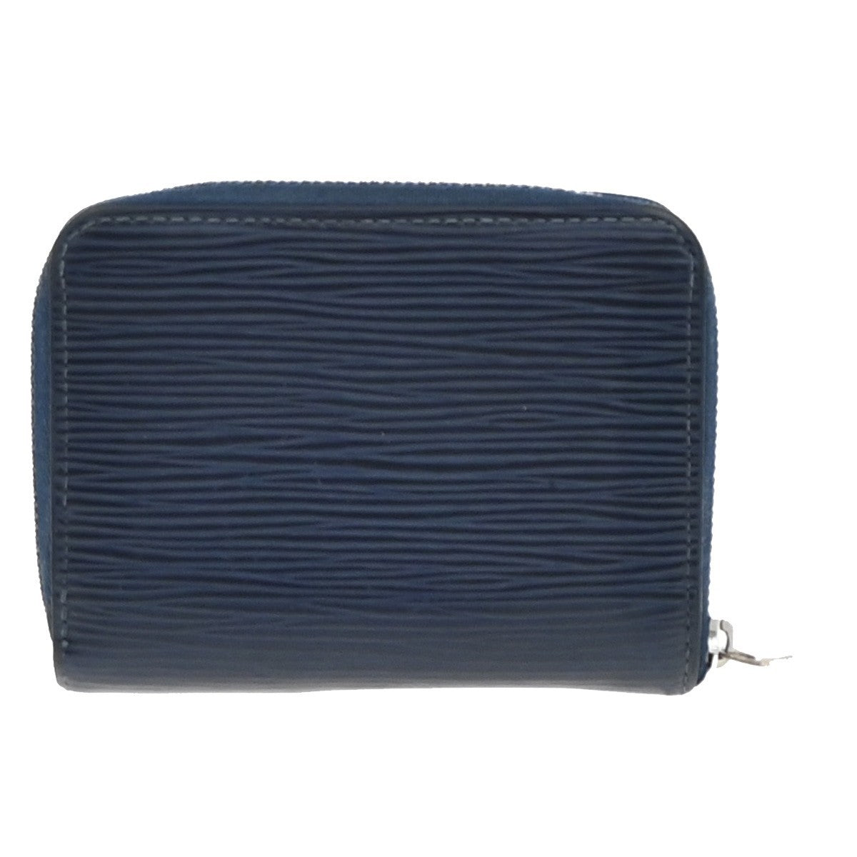 LOUIS VUITTON Zippy Coin Case Compact Wallet Epi Leather Blue M60384 67EG016