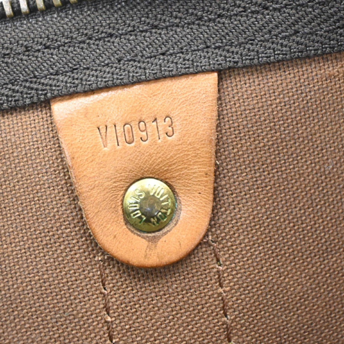 LOUIS VUITTON Keepall 55 Travel Hand Bag Monogram Leather Brown M41424 18PA033