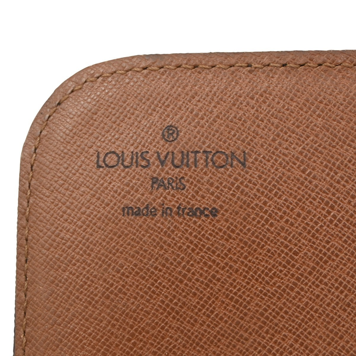 LOUIS VUITTON Cartouchiere MM Shoulder Bag Monogram Leather Brown M51253 62DA127