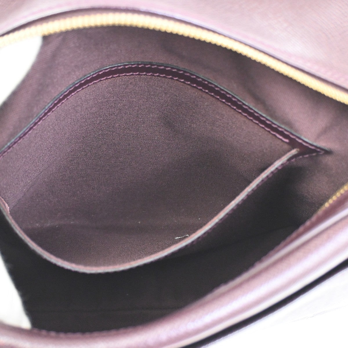 LOUIS VUITTON Reporter Crossbody ShoulderBag Taiga Leather Acajou M45254 82SA045