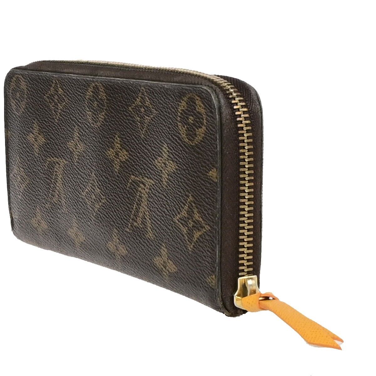 LOUIS VUITTON Portefeuille Clemence Long Wallet Monogram Brown M60744 83ED165