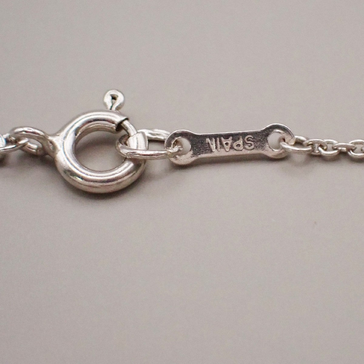 Tiffany & Co. Madonna Chain Necklace Pendant Silver 925 Elsa Peretti 05YH719