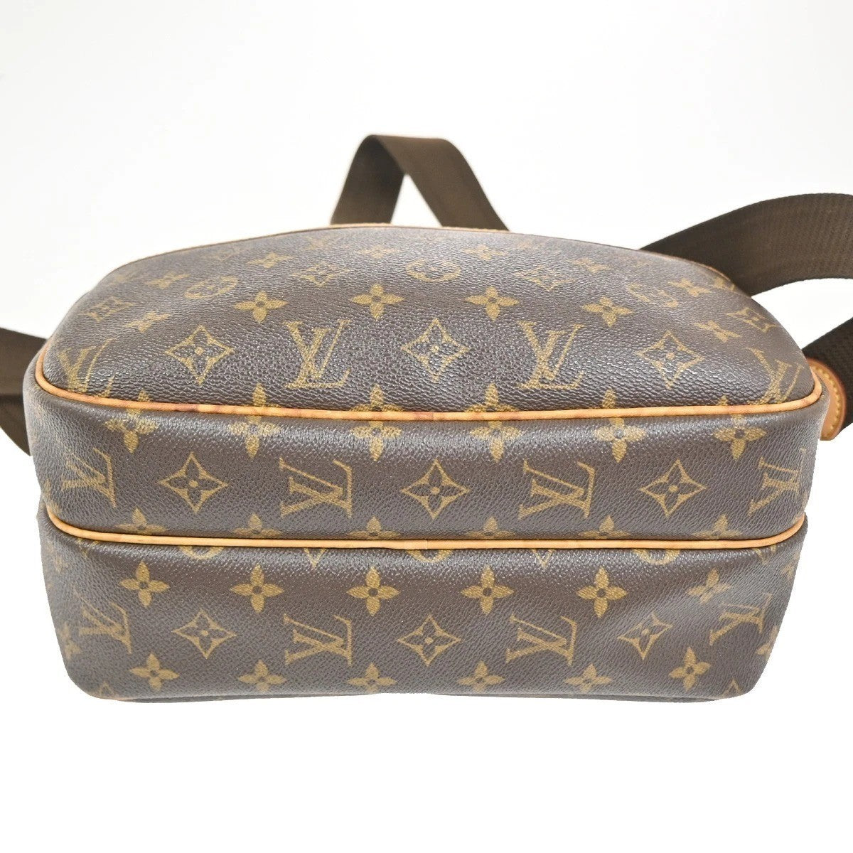 LOUIS VUITTON Reporter PM Crossbody Shoulder Bag Monogram Leather M45254 34KC186
