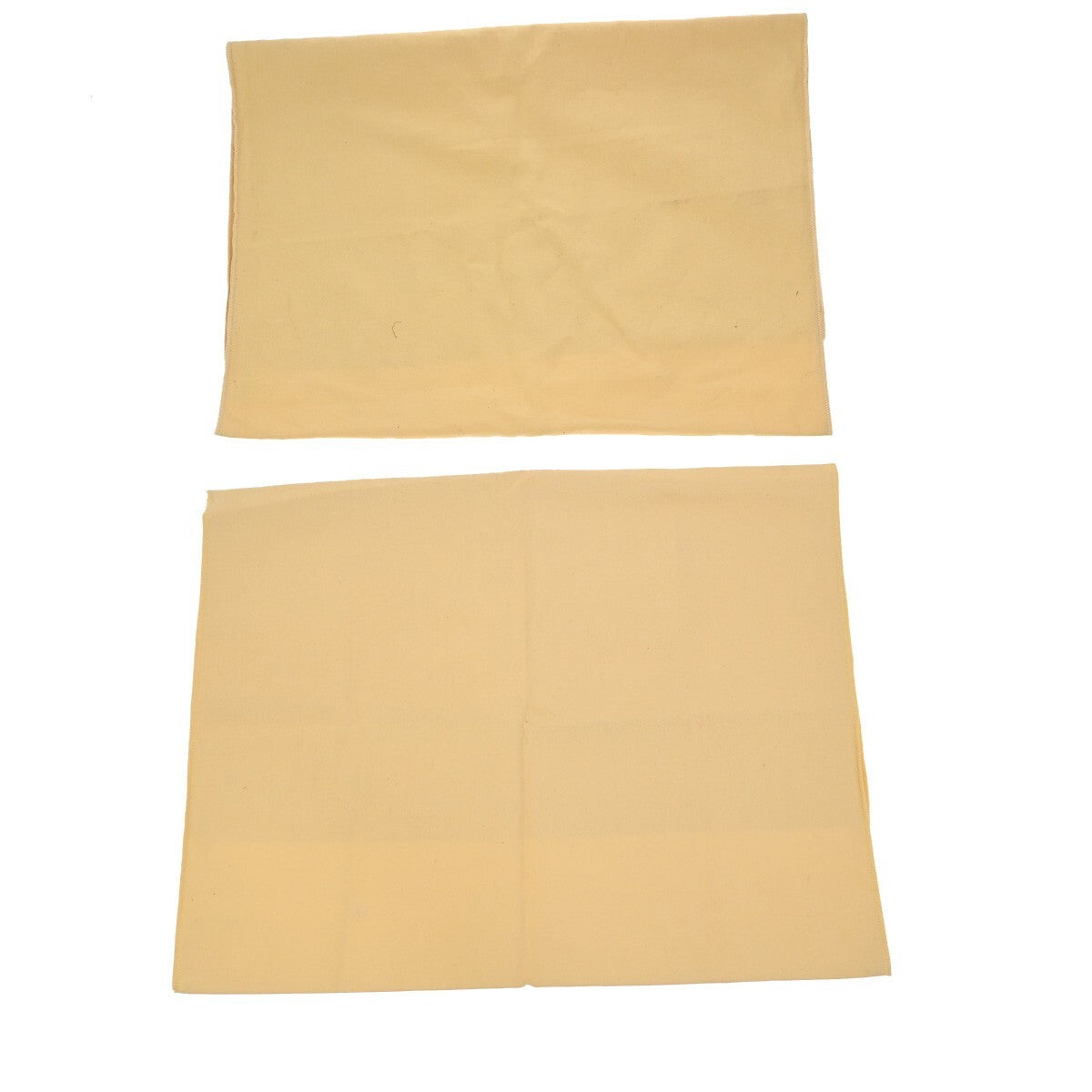 LOUIS VUITTON Logo 10 Set Dust Bag Drawstring Canvas Cotton Beige Brown 09EE134