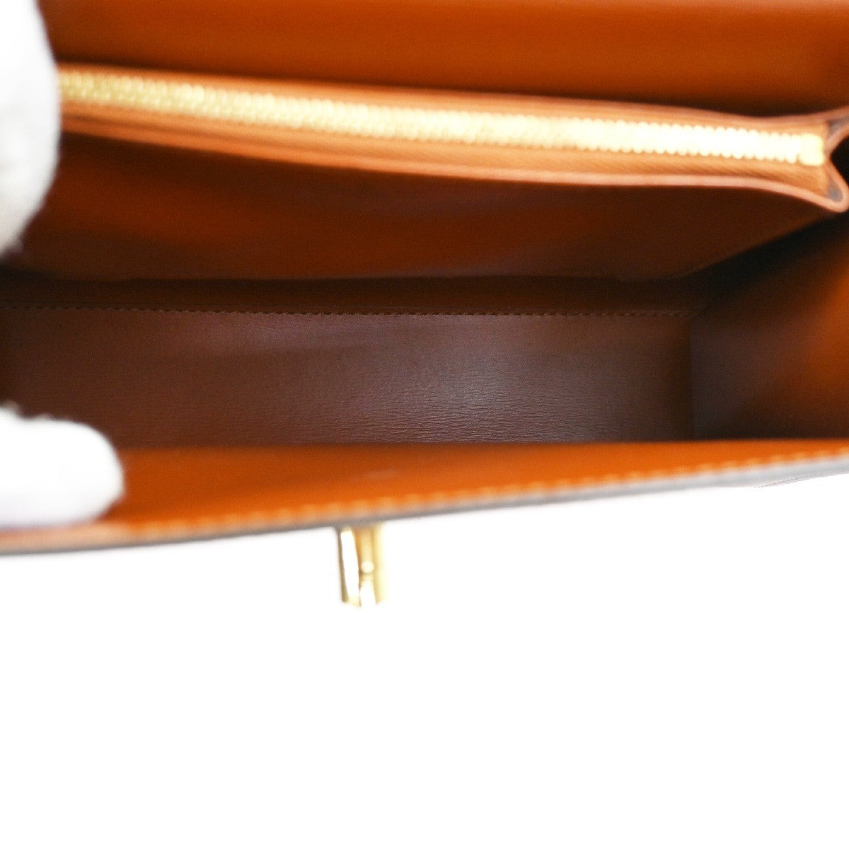 LOUIS VUITTON Logo Malesherbes Hand Bag Epi Leather Brown France M52373 83CA719