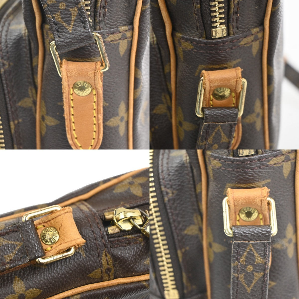 LOUIS VUITTON Amazon Crossbody Shoulder Bag Monogram Leather BN M45236 86YH932