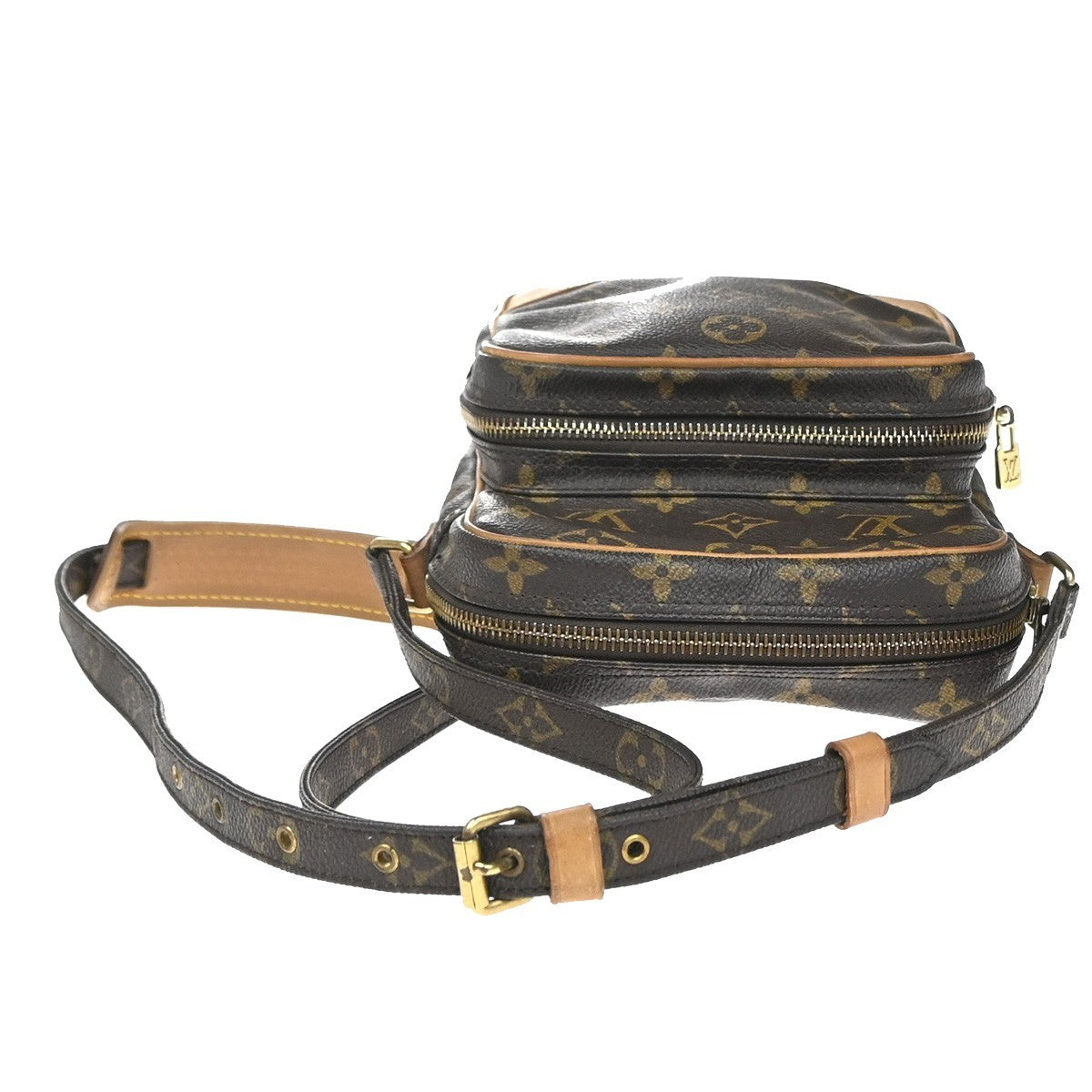 LOUIS VUITTON Amazon Crossbody Shoulder Bag Monogram Leather BN M45236 80YH996