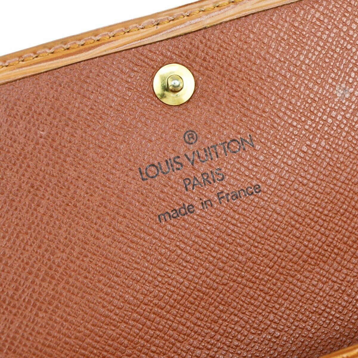 LOUIS VUITTON Porte Tresor Etui Papier Trifold Wallet Epi BN M63173 07EB262