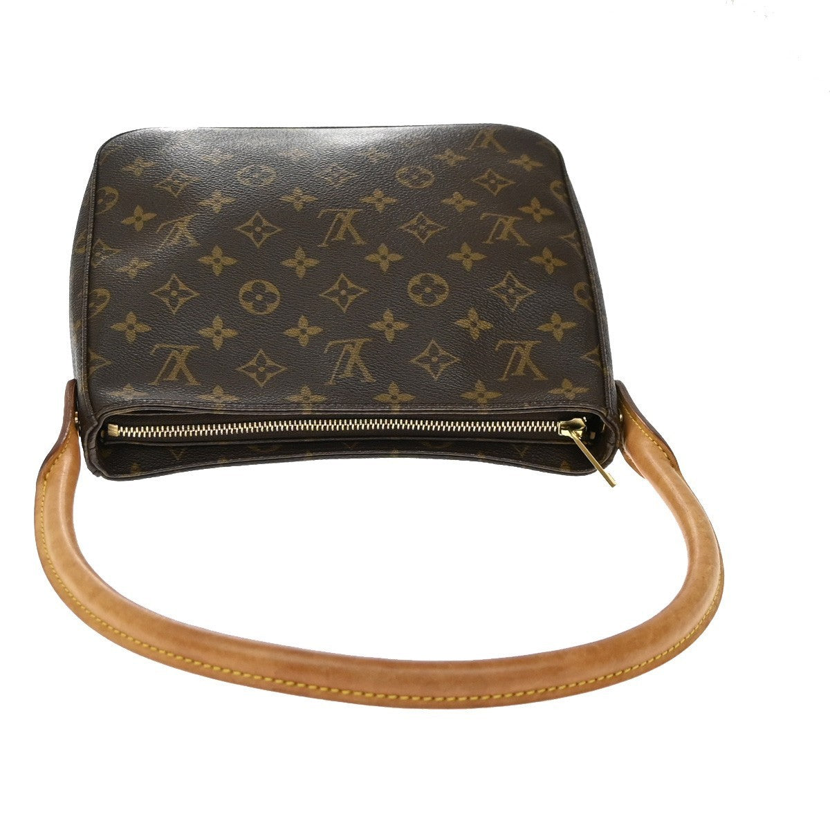 LOUIS VUITTON Looping MM Shoulder Bag Monogram Leather BN France M51146 98KD187
