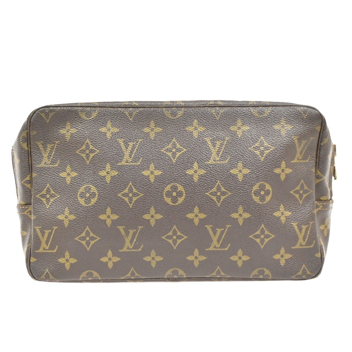 LOUIS VUITTON Trousse Toilette 28 Clutch Hand Bag Monogram Brown M47522 67CA759