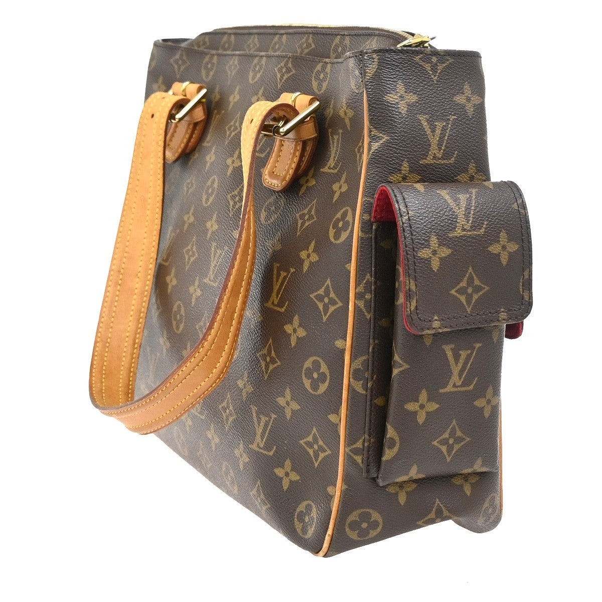 LOUIS VUITTON Multipli Cite Shoulder Bag Monogram Leather Brown M51162 74KC893