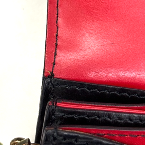 LOUIS VUITTON Free Run Shoulder Bag Epi Leather Black Red France M52417 35MA385