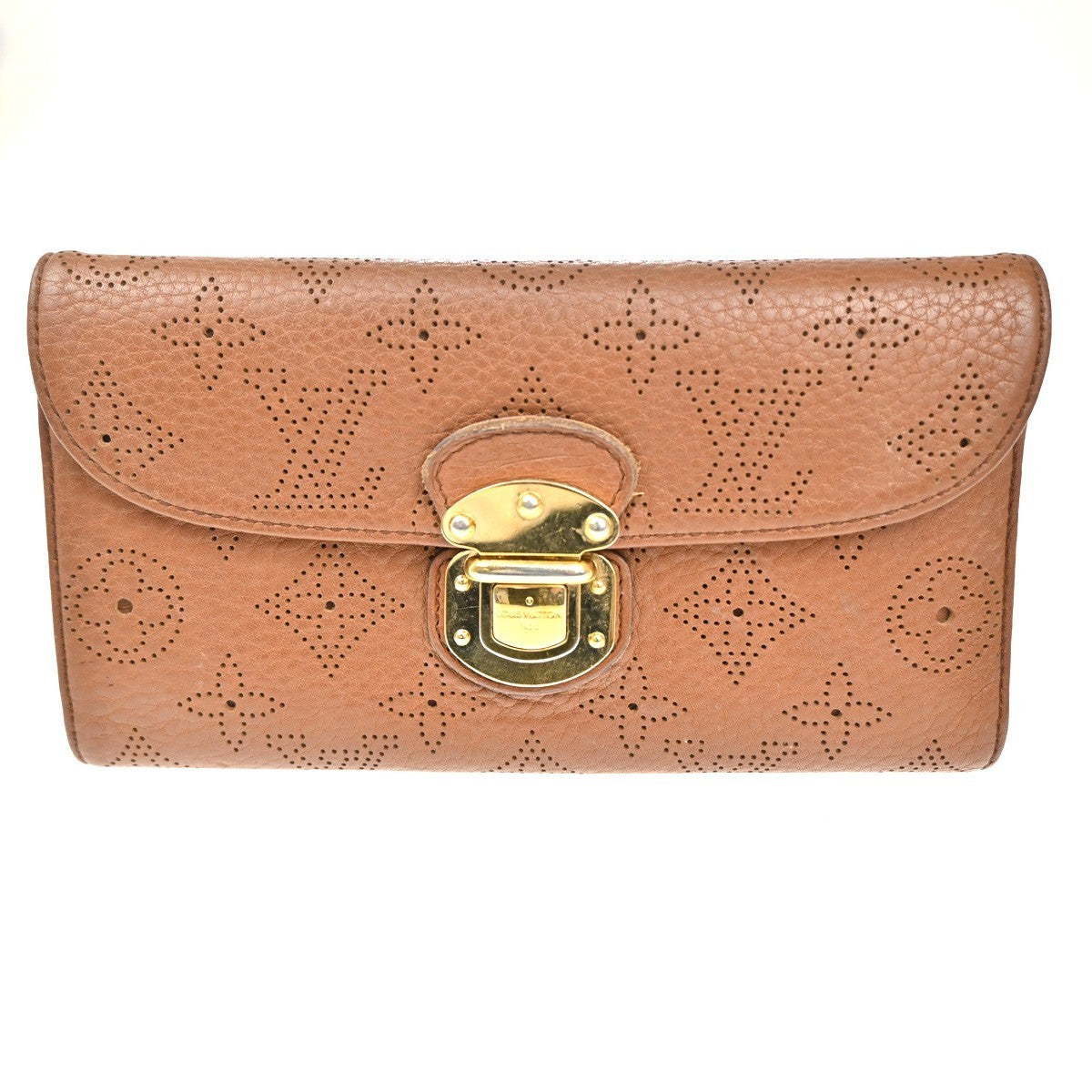 LOUIS VUITTON  Amelial Wallet Monogram Mahina Leather BN M58157 69TA434