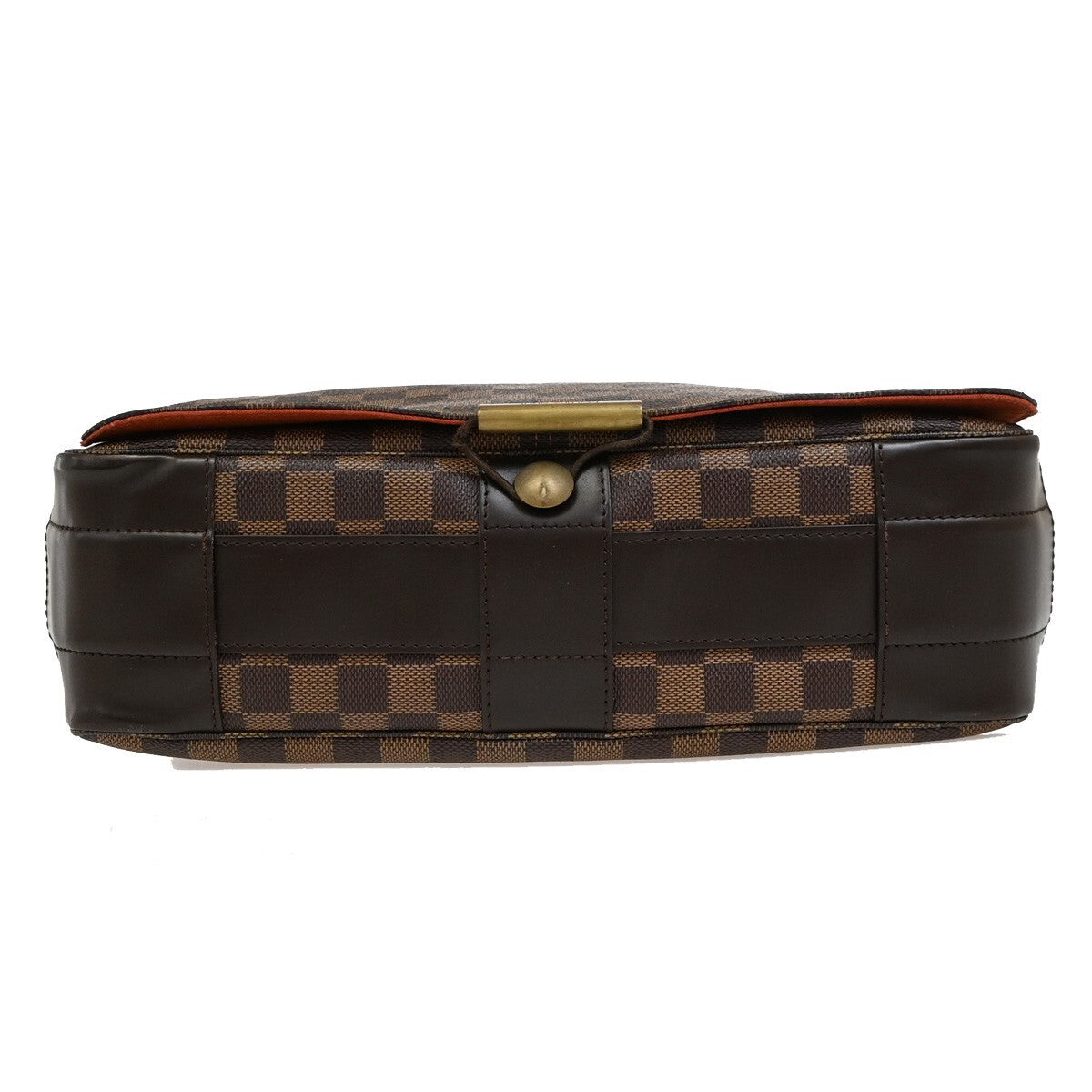 LOUIS VUITTON Bastille Shoulder Bag Damier Ebene Leather Brown N45258 74FB541