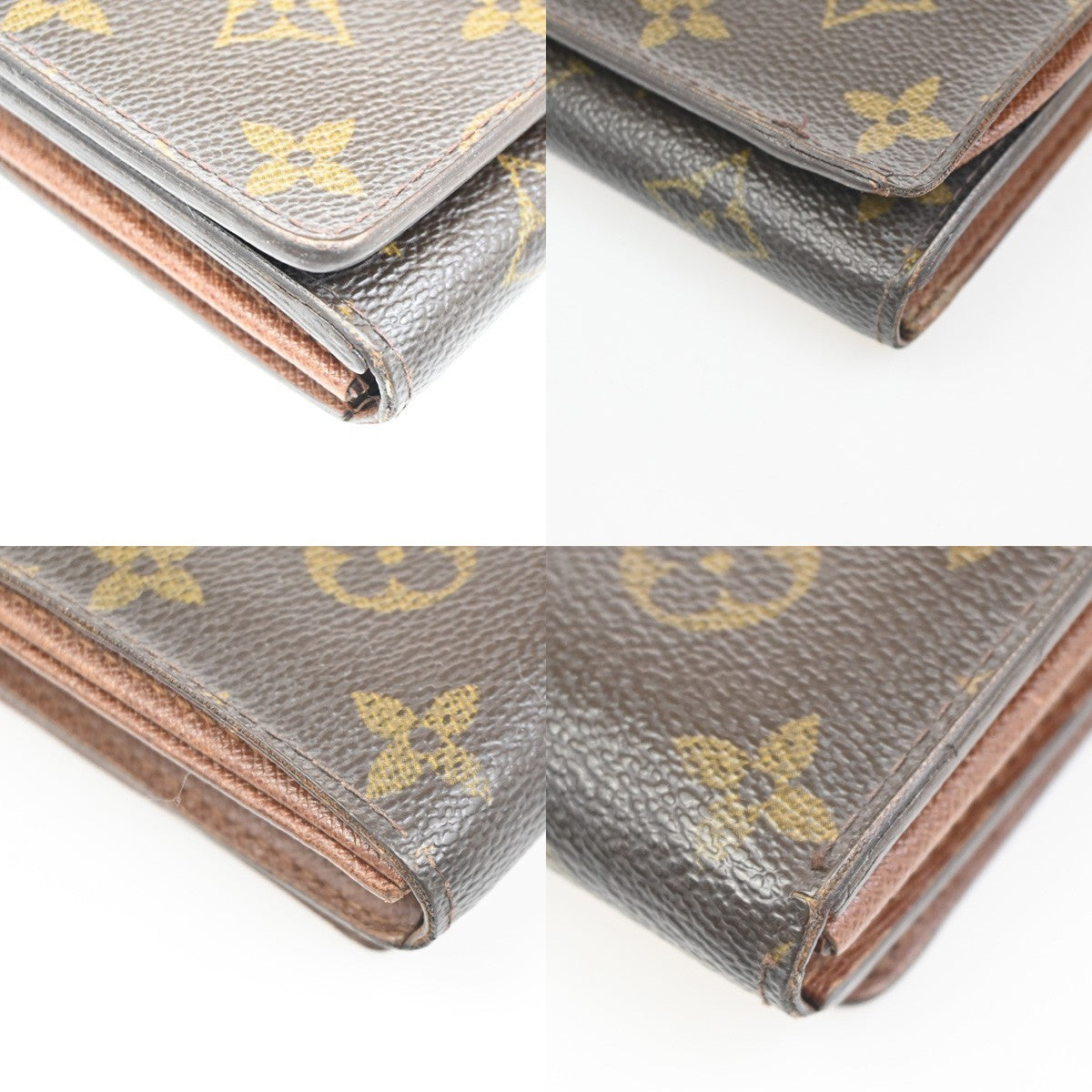 LOUIS VUITTON Portefeuille Tresor Bifold Wallet Monogram Brown M61736 05KC305