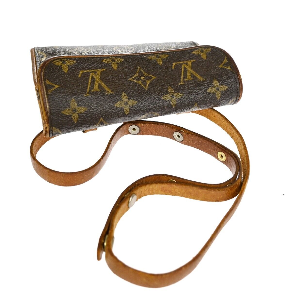 LOUIS VUITTON Pochette Florentine Bum Bag #S Monogram Leather BN M51855 30EA179