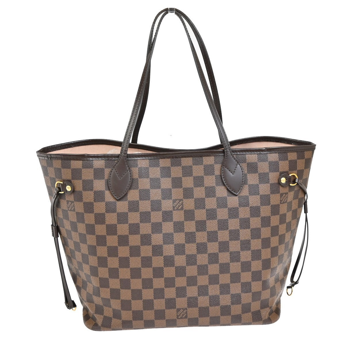 LOUIS VUITTON Neverfull MM Shoulder Tote Bag Damier Leather BN N41603 669EE254