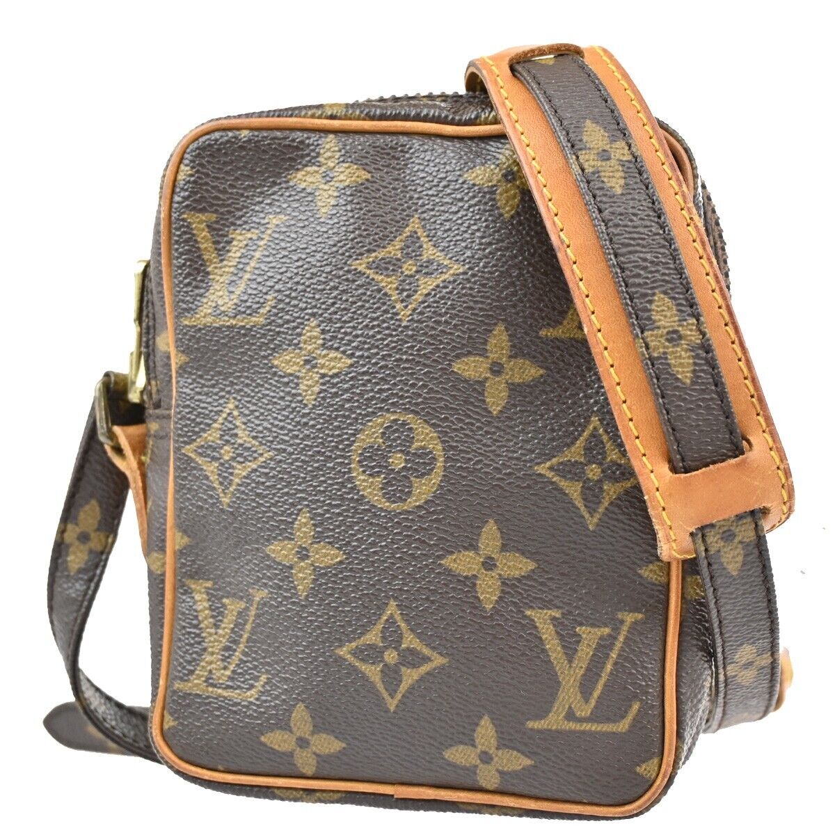 LOUIS VUITTON Mini Danube Shoulder Bag Monogram Leather BN France M45268 89FA465