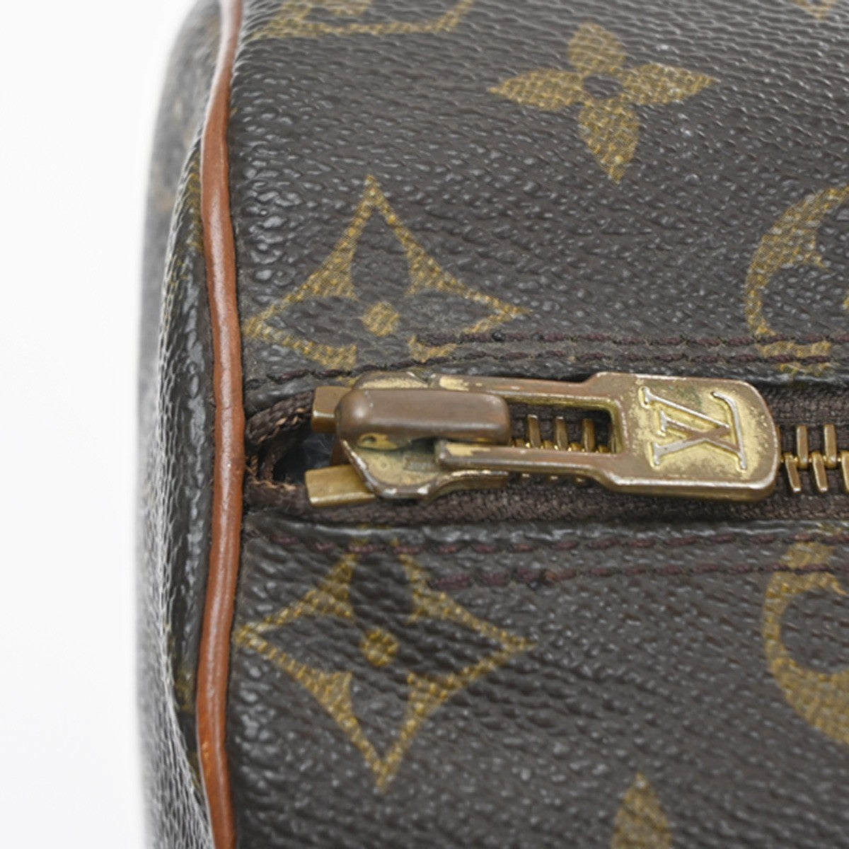 LOUIS VUITTON PAPILLON 26 Hand Bag Monogram Leather Brown France M51366 31MA522