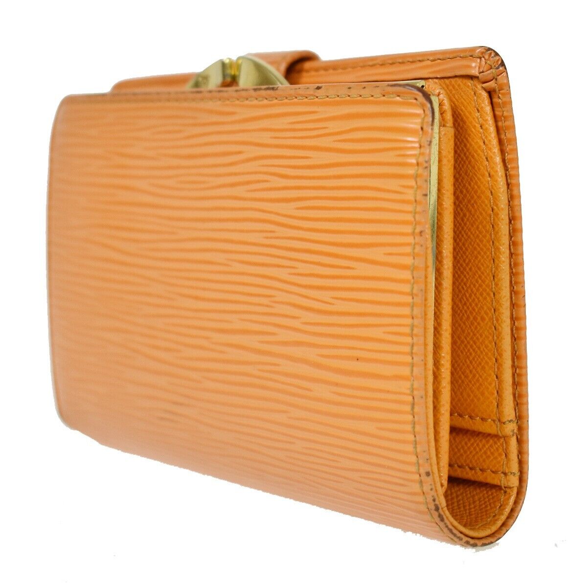 LOUIS VUITTON Portefeuille Viennois Bifold Wallet Epi Leather OE M6324H 01JH707