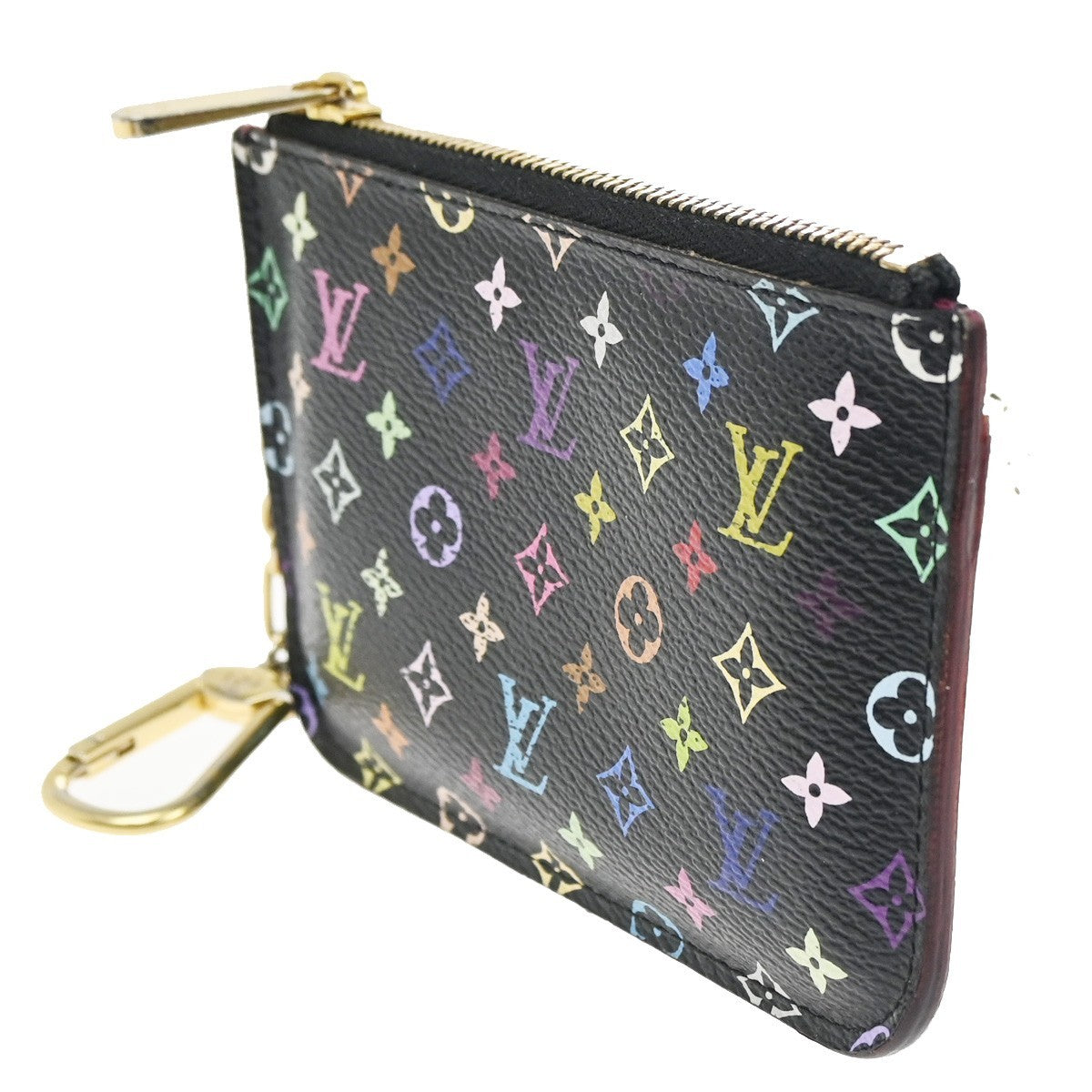 LOUIS VUITTON Pochette Cles Coin Case Monogram Multi Leather BK M93735 32CA639
