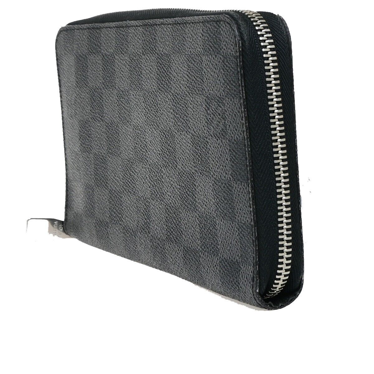 LOUIS VUITTON Zippy Organizer Long Bifold Wallet Damier Graphite N63077 14KA398