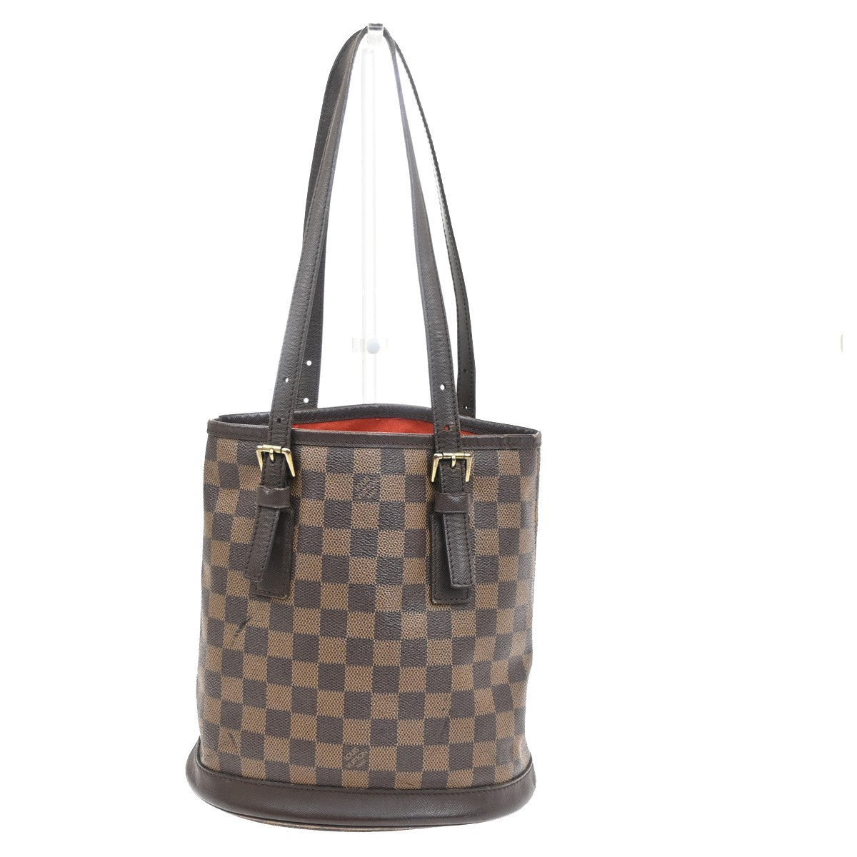 LOUIS VUITTON Marais Shoulder Bag Damier Ebene Leather  France BN N42240 64SA154