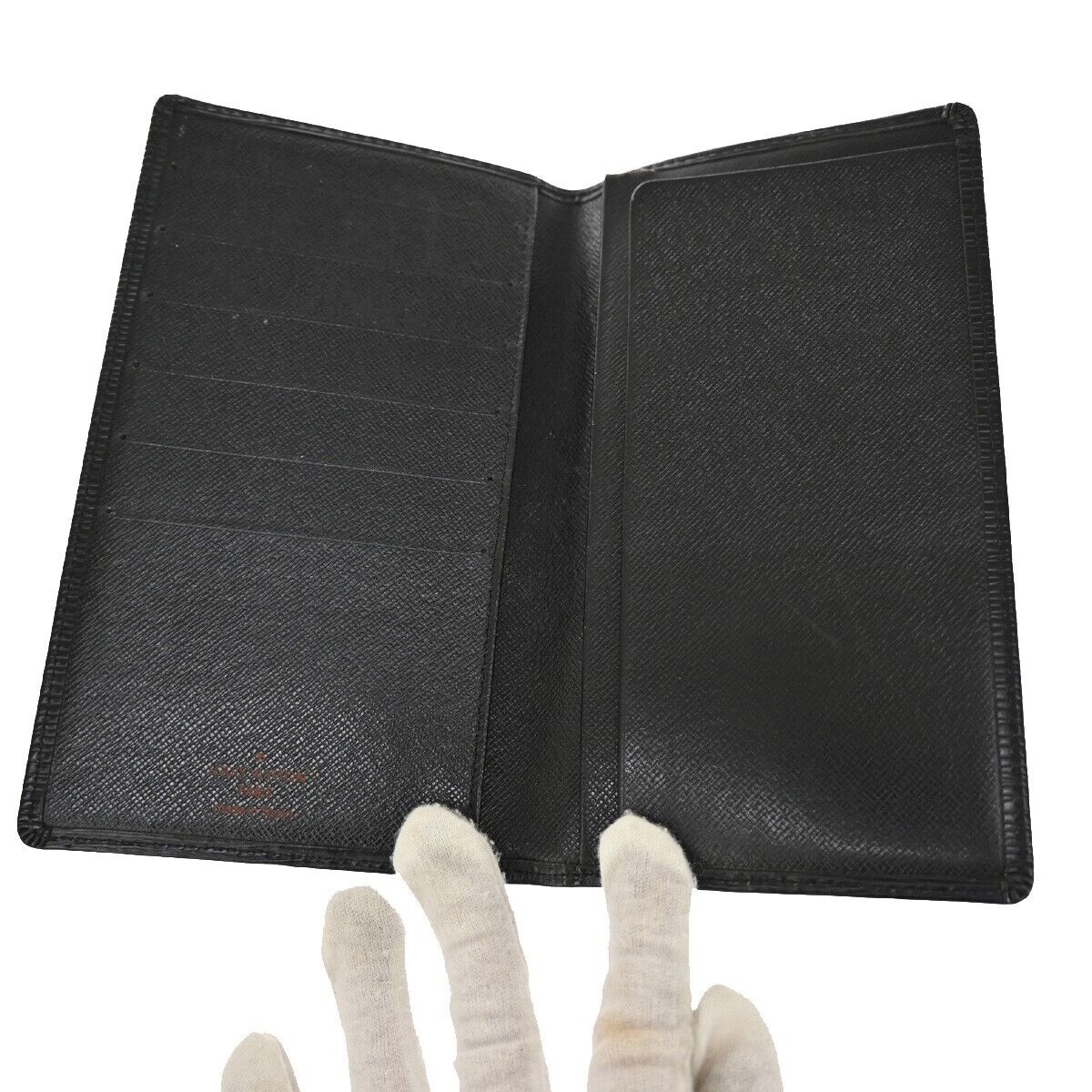 LOUIS VUITTON Porte Shekie Cult Credi Bifold Epi Black Leather M63732 01SH132