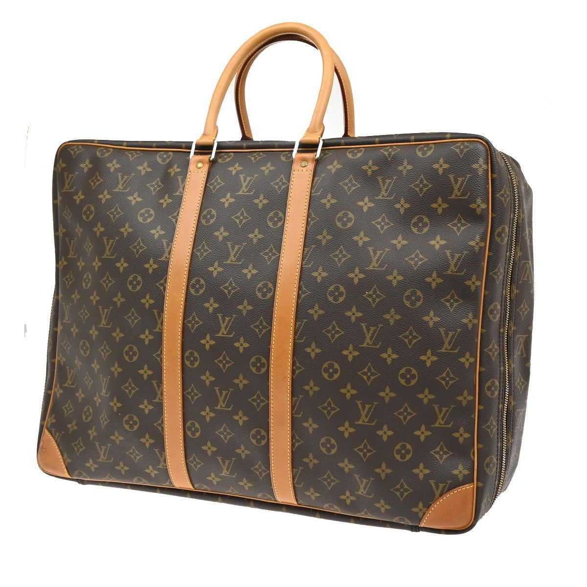 LOUIS VUITTON Sirius 55 Travel Hand Bag Monogram Leather Brown M41404 77CA396