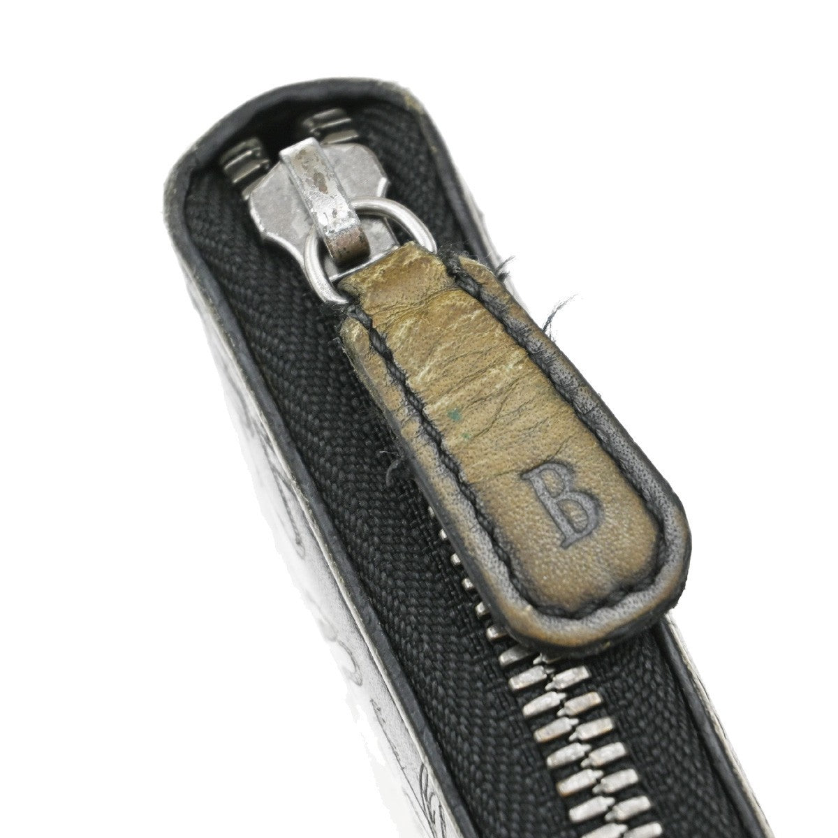 BERLUTI Logo Itauba Long Zip Around Wallet Scritto Leather Brown Italy 61EF704