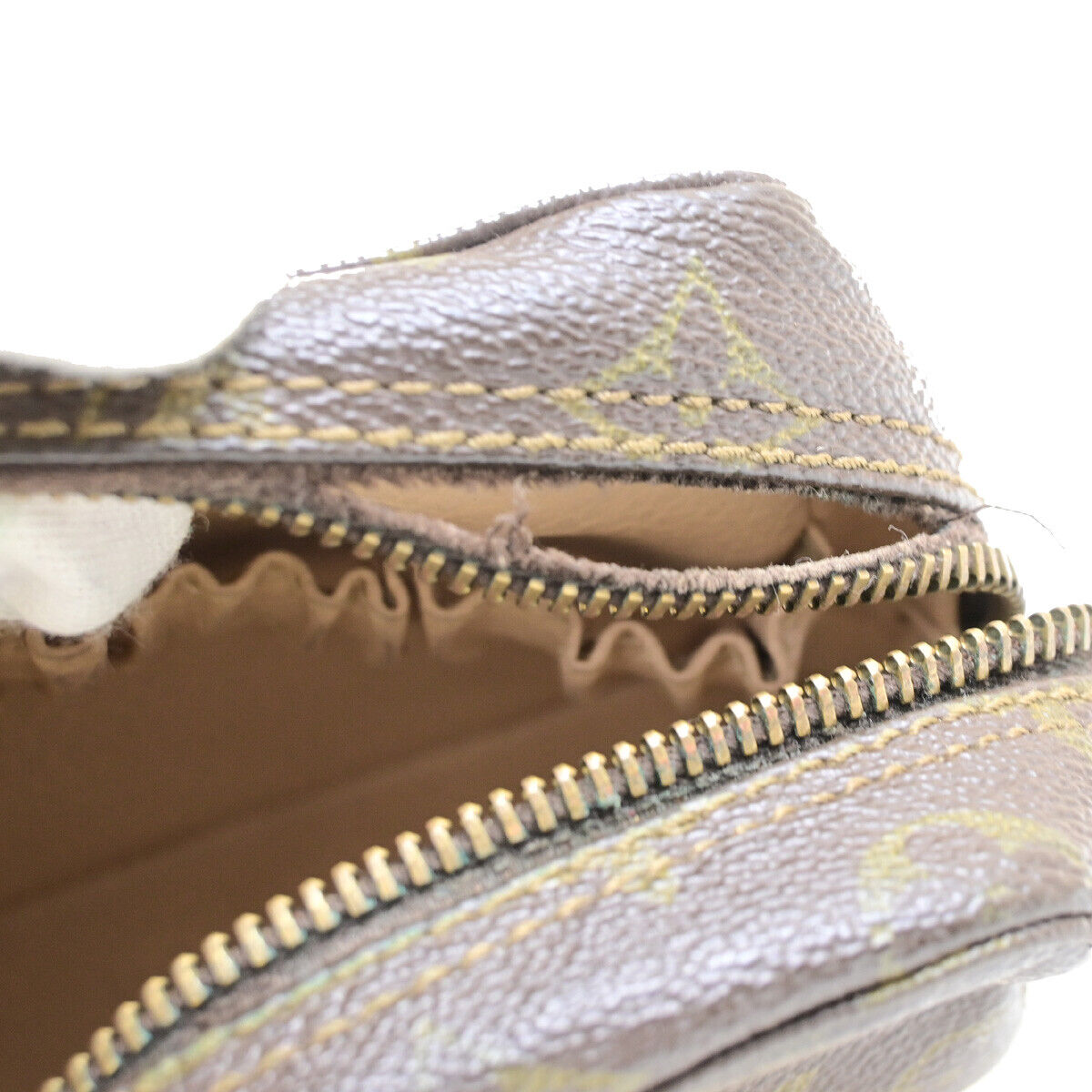 LOUIS VUITTON Trousse Toilette 18 Clutch Hand Bag Monogram Brown M47526 60SJ446