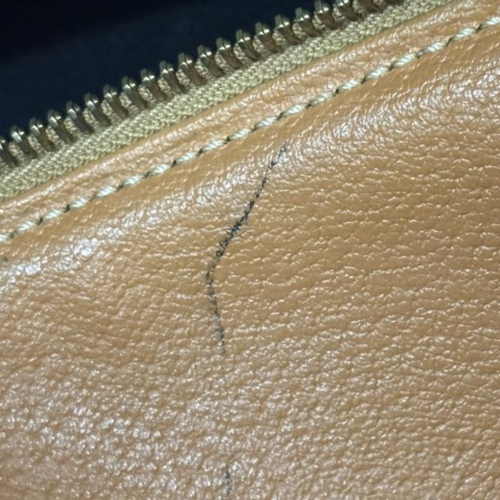 CELINE Logo Macadam Pattern Travel Hand Bag PVC Leather Brown GHW Italy 61TA552