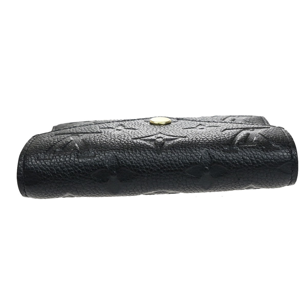 LOUIS VUITTON Portefeuille Victorine Wallet Monogram Empreinte Black 88YJ249