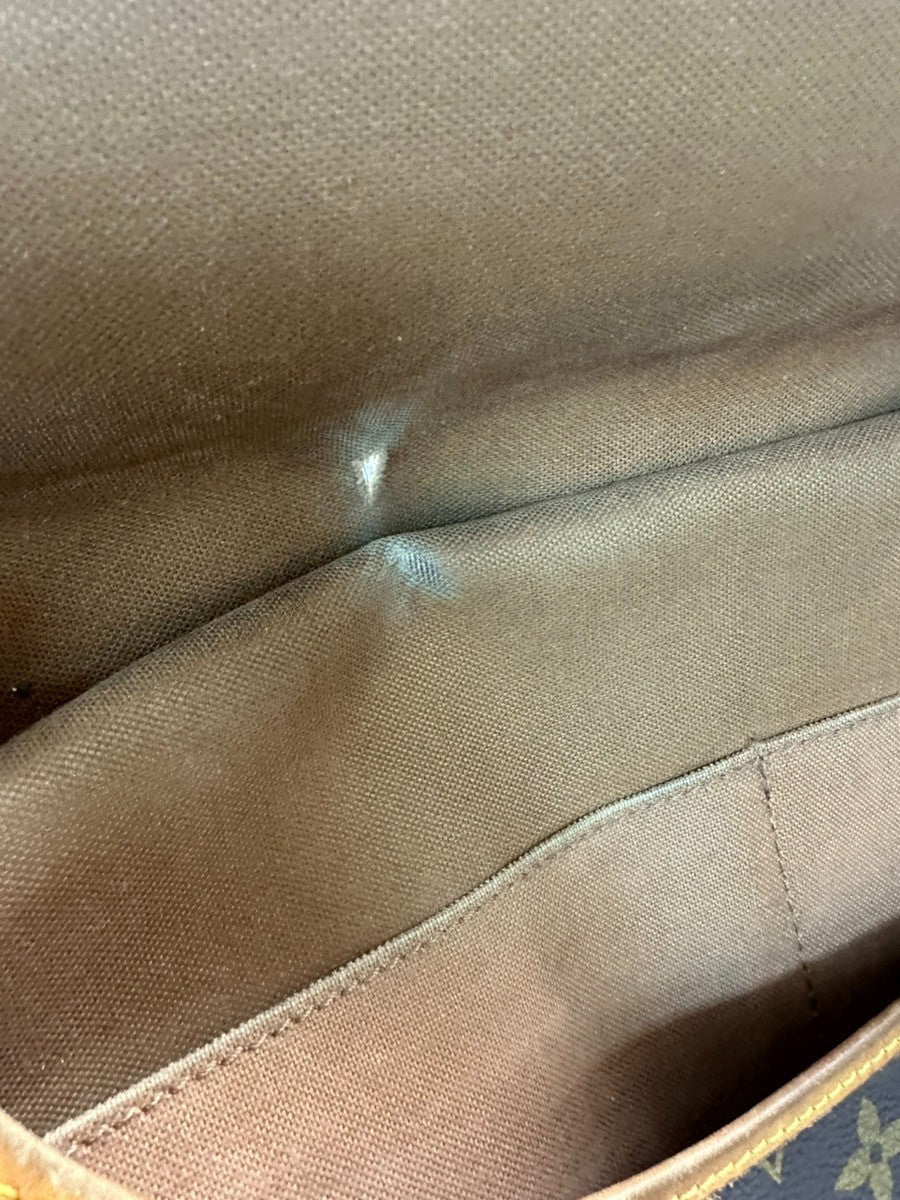 LOUIS VUITTON Saumur 35 Shoulder Bag Monogram Leather BN France M42254 60CA675