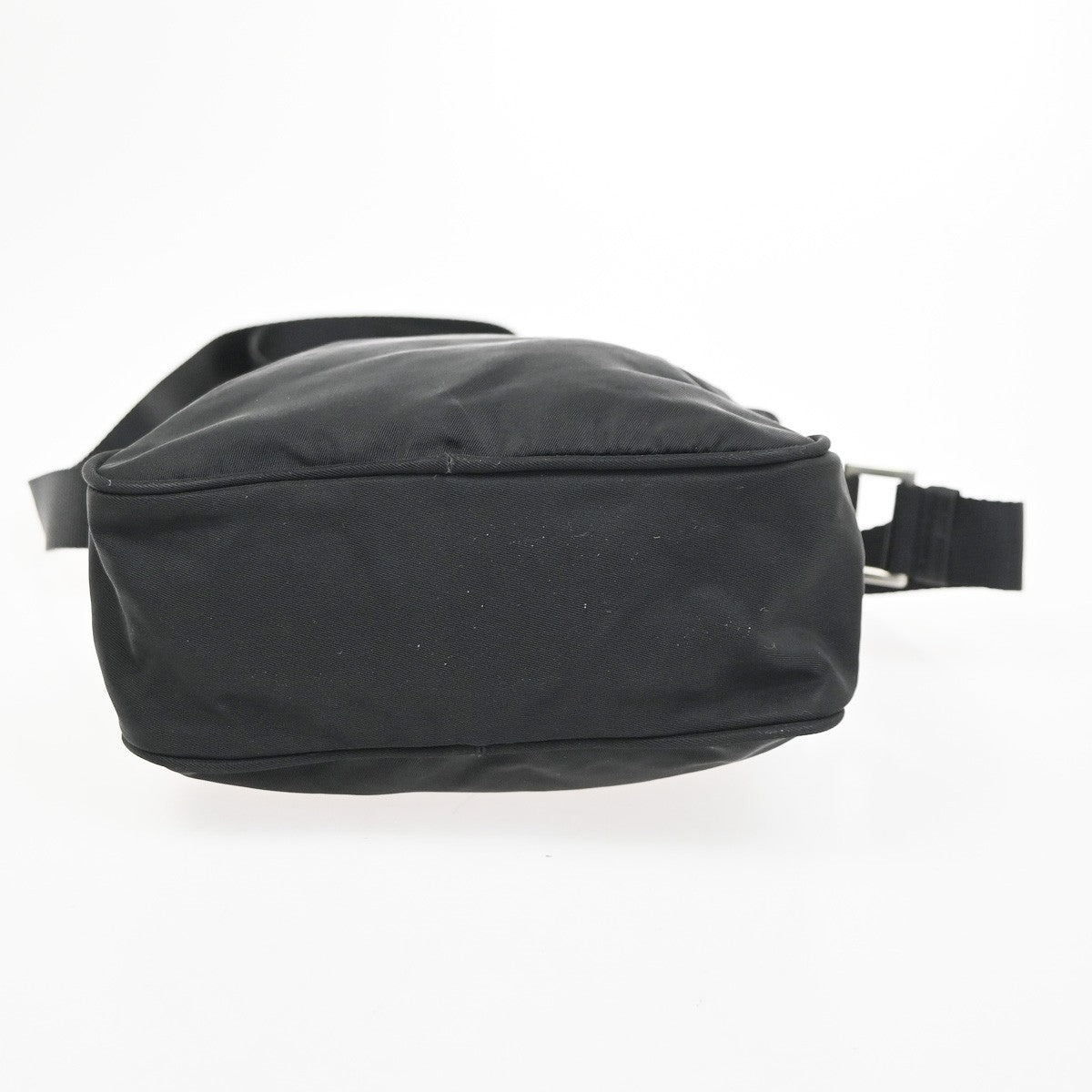 31.Live PRADA  Sport Line Shoulder Crossbody Bag Nylon Leather Canvas BK 07KD090
