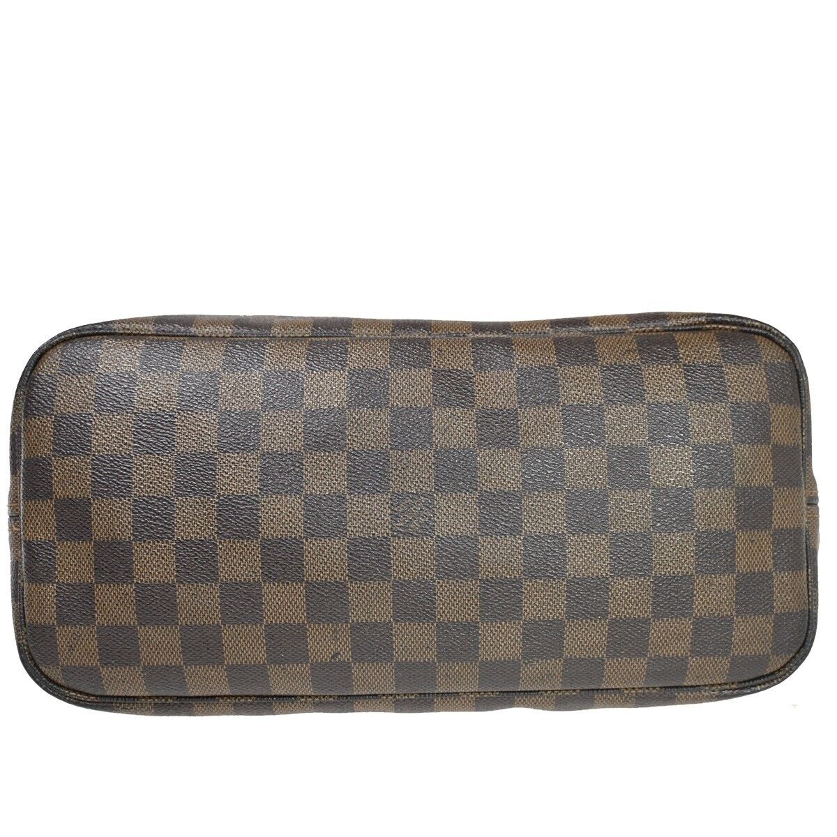 LOUIS VUITTON Neverfull MM Shoulder Bag Damier Ebene Leather BN N51105 70EA668