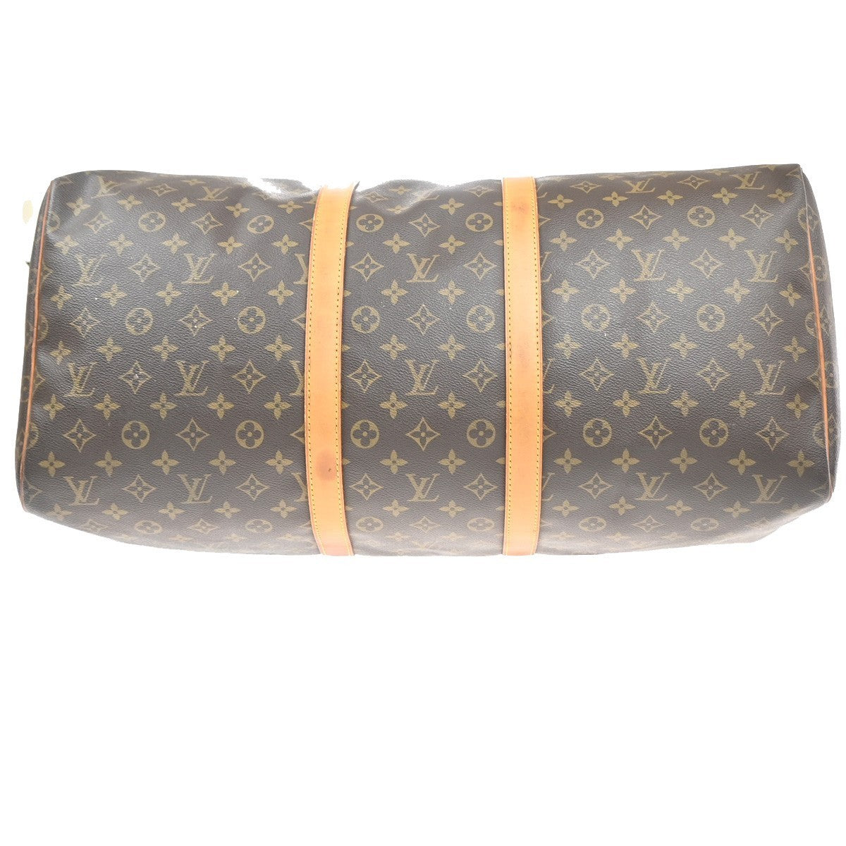 LOUIS VUITTON Keepall 55 Travel Hand Bag Monogram Leather Brown M41424 84MA384