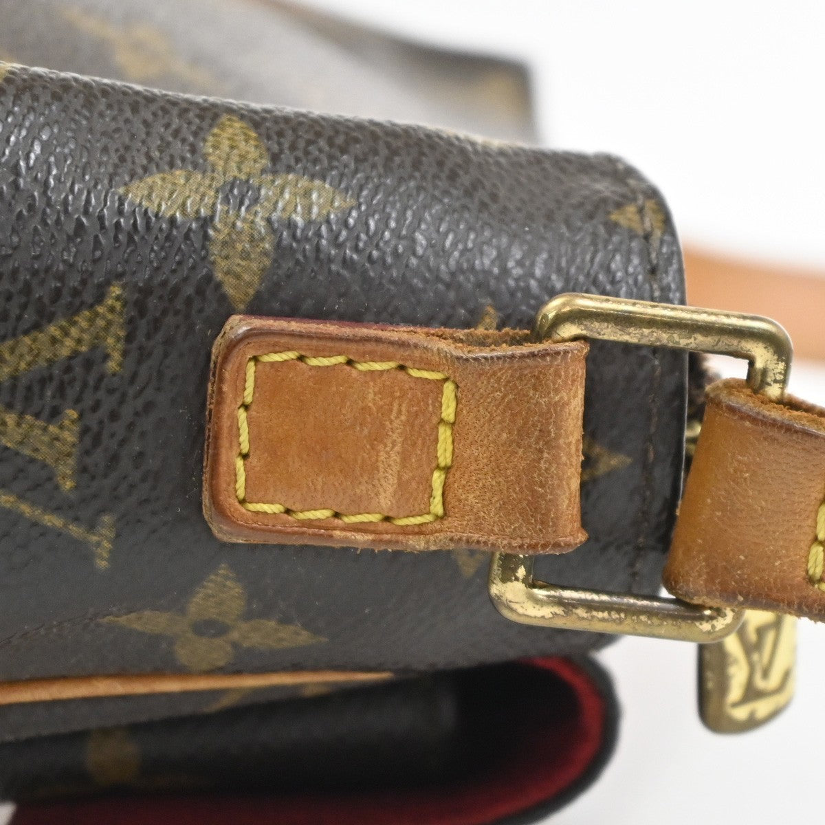 LOUIS VUITTON Viva Cite PM Shoulder Bag Monogram Leather Brown M51165 99TA530