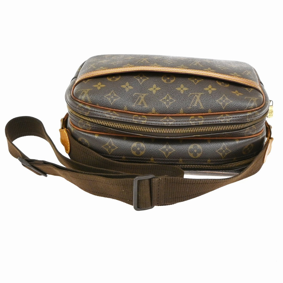 LOUIS VUITTON Reporter PM Crossbody Shoulder Bag Monogram Leather M45254 36YJ162