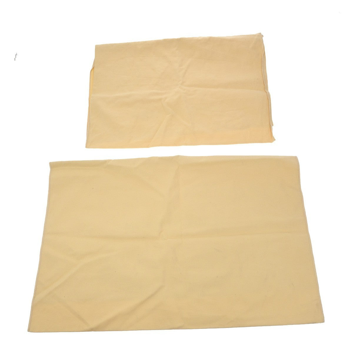 LOUIS VUITTON Logo 10 Set Dust Bag Drawstring Canvas Cotton Beige Brown 09KC113