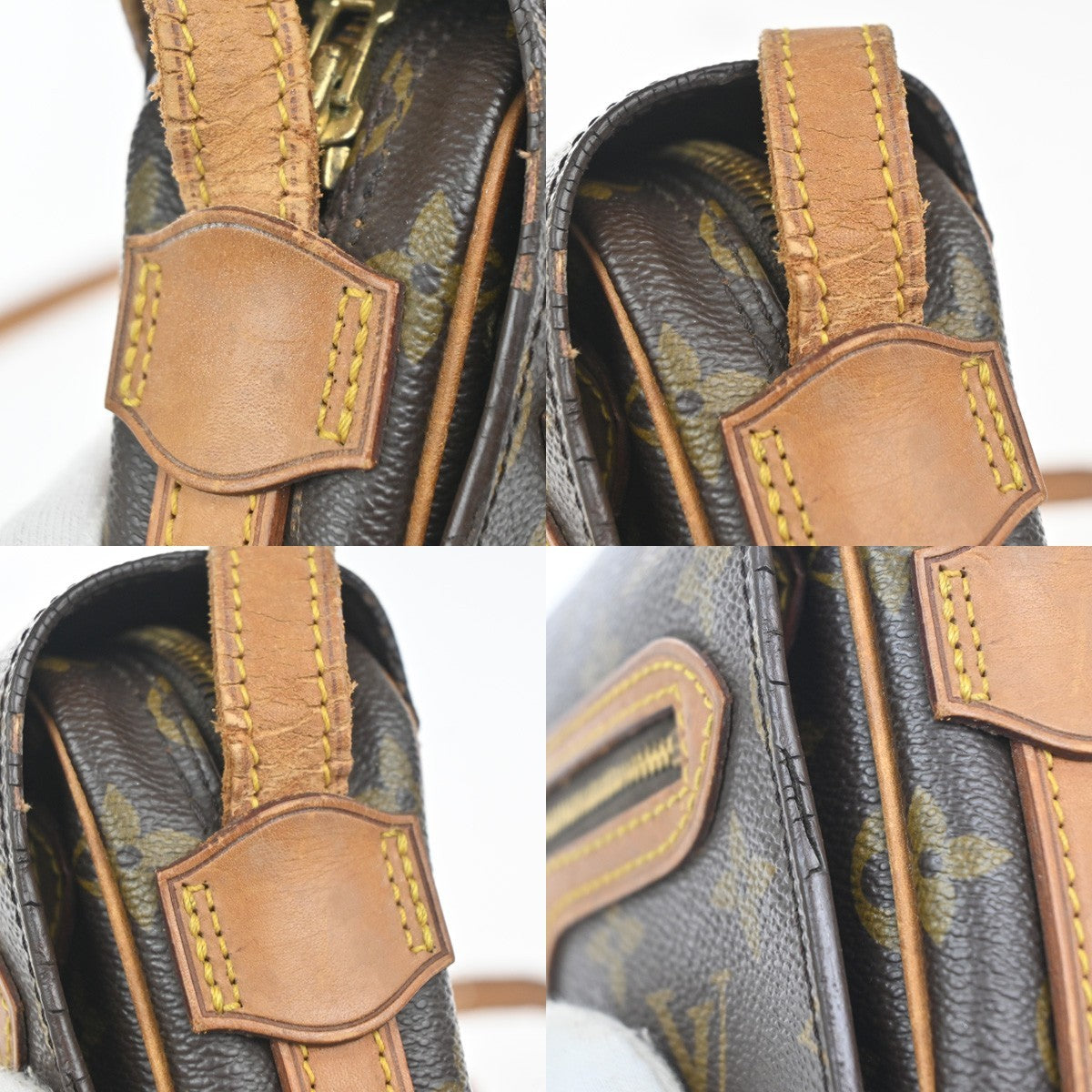 LOUIS VUITTONI Saint Germain 24 Shoulder Bag Monogram Leather BN M51210 80KD038