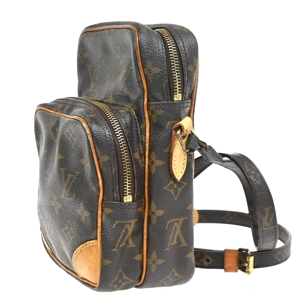LOUIS VUITTON Amazon Crossbody Shoulder Bag Monogram Leather BN M45236 60KD088