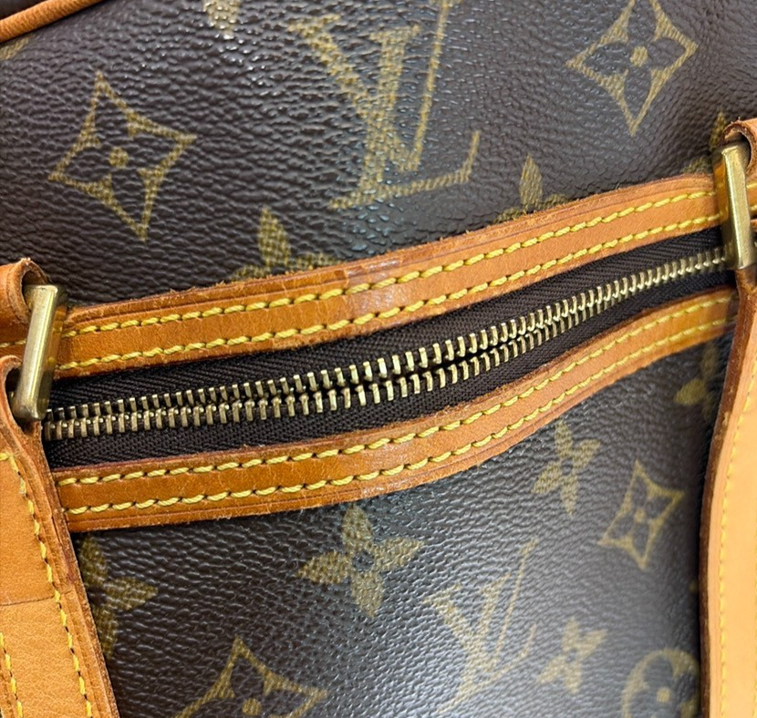 LOUIS VUITTON Cite MM Shoulder Bag Monogram Leather Brown France M51182 18YH989