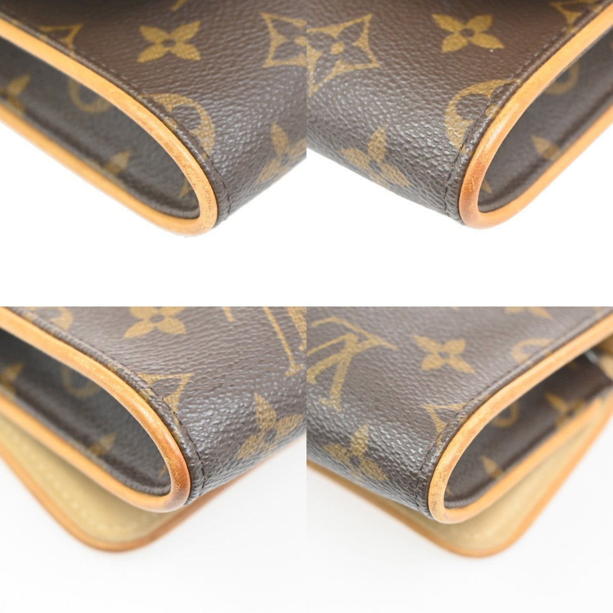 LOUIS VUITTON Pochette Twin GM 2Way Shoulder Bag Monogram Brown M51852 87MA274